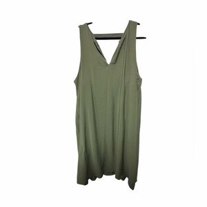 Banana Republic Sleeveless Shift Dress in Olive green - Size XXL